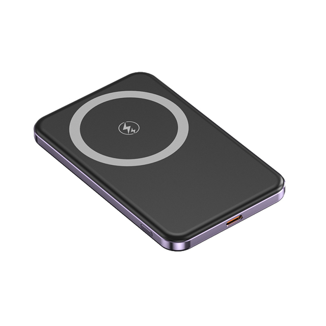 Custom logo Magnetic Wireless Power Bank 5000mah 10000mah Magnet Wireless Charger Powerbank for Phone