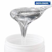 Adhésif textile en silicone liquide (LSR) respirant et écologique pour le collage de tissus de lingerie sans couture et de vêtements de yoga