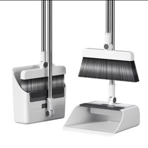 3 In 1 Broom Dustpan And Floor Brush Set With Thick Soft Bristles For Cleaning - Product Image 5