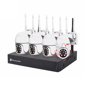 Kit NVR Wifi de Seguridad Tuya de 4 Canales y 3MP, Monitor LCD de 12.5 Pulgadas, Kit de Cámara Wifi, Cámara IP Inalámbrica, Sistema de CCTV Inalámbrico - Product Image 1