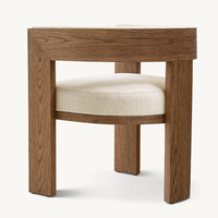 Fauteuils de Luxe Hôtellerie-Restauration, Chaises de Salle à Manger en Bois de Chêne