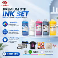 Tinta Pigmen Printer DTF Tanpa Sedimen, Tinta Putih untuk Pencetakan Digital di Film PET untuk Pencetakan Kain Kaos dan Hoodie