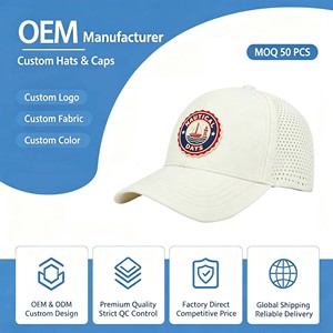 Casquette Snapback Unisexe en Coton Respirant de Haute Qualité, Style Urbain 6 Panneaux, Ajustable, Décontractée, Unie, pour l'Été - Product Image 1