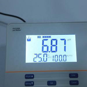 Medidor de pH digital Sinosource PH100B, rango de pH de 0 a 14, diseño de sobremesa con opción de personalización OEM, 1 año de garantía - Product Image 5