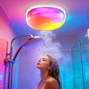 Lumière de <span class=keywords><strong>douche</strong></span> LED rechargeable étanche <span class=keywords><strong>IP65</strong></span> avec contrôle tactile RMT+ et gradation CCT3 RGBW, 16 couleurs, fixation magnétique, pour spa - Product Image 1