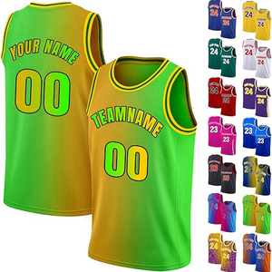 Ensemble de basket-ball imprimé par sublimation en gros de qualité supérieure Laker maillot de basket-ball personnalisé pour hommes - Product Image 3