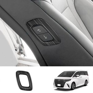 2023 + RHD <span class=keywords><strong>ALPHARD</strong></span> VELLFIRE 40กรอบกระดุมที่นั่งคู่คนขับสแตนเลสอุปกรณ์ตกแต่งภายในสำหรับ<span class=keywords><strong>รถ</strong></span>ยนต์ - Product Image 2