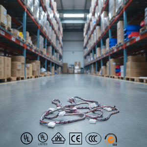 Kabel Harness Listrik Berlapis Timah Anti-Interferensi Khusus dengan Konduktor Tembaga, Berperingkat IP65 untuk Komputer Industri dan Sepeda Motor - Product Image 6