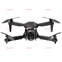 Mini drone pliable à double caméra, moteur sans balais, télécommande pour photographie aérienne, accessoires de drone