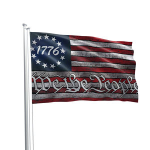1776 in poliestere personalizzato Vintage Betsy Ross 13 stelle bandiere della costituzione degli stati uniti 3x5 Ft noi la bandiera del popolo - Product Image 2
