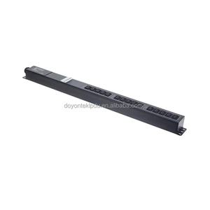 PDU métallique triphasé haute puissance 208V 15XC19 port, courant triphasé 80A, disjoncteur de montage en rack PDU - Product Image 4
