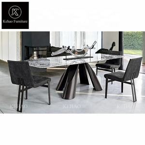 <span class=keywords><strong>Table</strong></span> de salle à manger italienne moderne de luxe <span class=keywords><strong>Table</strong></span> de salle à manger en marbre <span class=keywords><strong>pour</strong></span> <span class=keywords><strong>8</strong></span> <span class=keywords><strong>personnes</strong></span> <span class=keywords><strong>Table</strong></span> de salle à manger rectangulaire personnalisée en usine - Product Image 2
