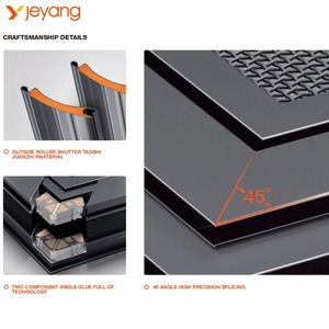 Système de volets roulants en alliage d'aluminium pour fenêtres, design moderne, sécurité et protection contre le vent - Product Image 5
