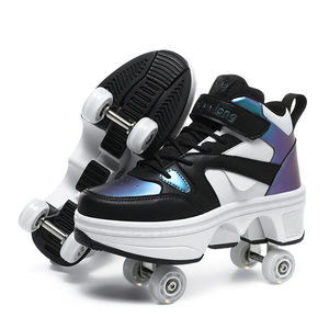 Factory New <strong>Kick</strong> <strong>Roller</strong> Shoes Rollershoes Sneakers Cool Style Skate Shoe <strong>Kick</strong> Out 4wheels Children Popular <strong>Roller</strong> Skate Shoes - Product Image 5