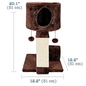 Hoge Kattenboom Met Grote Kattenhuis Krabpaal En Toren Indoor Kattenspeelgoed Gemaakt Van Hout <span class=keywords><strong>Sisal</strong></span> Papier Bont - Product Image 3
