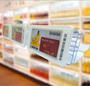 Modules d'écran e-paper pour étiquettes électroniques de rayon (ESL) passives NFC de 2,13, 2,66, 2,9, 4,2 et 7,5 pouces avec alimentation/communication sans fil - Product Image 1