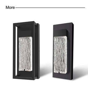 Lámpara de Pared <span class=keywords><strong>Exterior</strong></span> LED Moderna con Burbujas de Cristal, IP65 Impermeable, 5CCT Ajustables, Regulable por Triac, 12W 420LM, Certificación ETL - Product Image 4