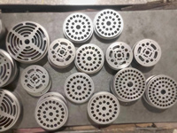 Plaque de soupape de compresseur de gaz à processus métallique Yuanju, plaque de ressort d'amortisseur, résistance pour compresseur à piston, pièce d'air comprimé, garantie 1 an