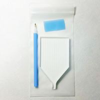 Kit d'outils de peinture diamant très demandé : stylo à cire, plateau, pinces, kit d'accessoires standard pour loisirs créatifs et décoration intérieure