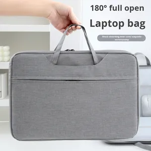 Nhà Máy Cung Cấp Trực Tiếp 14Inch 15Inch Máy Tính Xách Tay Túi Trọng Lượng Nhẹ Oxford Chất Liệu Kinh Doanh Cặp Máy Tính Xách Tay Túi - Product Image 1