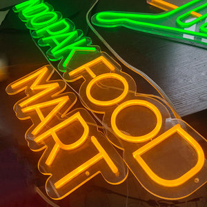 Food Mart Letrero <span class=keywords><strong>de</strong></span> neón Supermercado Letrero <span class=keywords><strong>de</strong></span> neón Tienda <span class=keywords><strong>de</strong></span> comestibles Letrero <span class=keywords><strong>de</strong></span> luz LED - Product Image 3