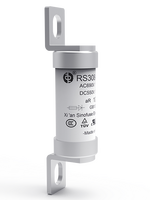 Série RS308-HB, fusible à haute vitesse AR, fusible de protection semi-conducteur à visser, AC690V DC750V, fusible à action rapide pour stockage d'énergie des véhicules électriques