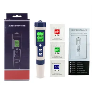 Testeur tds 5 en 1, ph/ec/température/TDS, nouveauté, capteur avec électrode remplaçable,