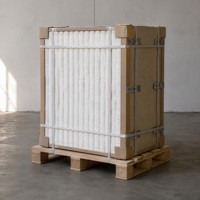 Module en fibre céramique pour four à moufle, bloc d'isolation réfractaire, ignifuge, haute température 1400°C, revêtement de four