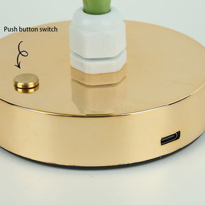 Lámpara Nocturna LED Recargable con Forma de Girasol, Iluminación Interior para Dormitorio, Mesita de Noche, Decoración de Escritorio, Lámpara de Mesa - Product Image 4