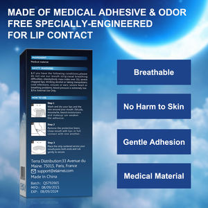 ELAIMEI Label Pribadi Memperbaiki Kualitas Tidur, Perangkat Anti Dengkur Instan, Plester Mulut Transparan Tingkat Medis - Product Image 4