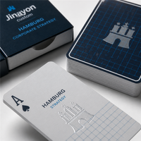 Cartes à jouer promotionnelles personnalisées, jeu de cartes en papier et emballage de marque pour événements B2B, cadeaux et activation en point de vente