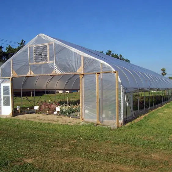 Sera tarımsal plastik Film bahçe tek açıklıklı çok açıklıklı sera