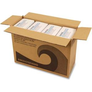 Recharges de plumeaux en microfibre HD 360 Boardwalk 96494-BWK bleu clair, 24 par carton, jetables, avec fibres douces et moelleuses - Product Image 1