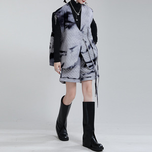 <span class=keywords><strong>Gilet</strong></span> matelassé en coton rembourré pour <span class=keywords><strong>femme</strong></span>, vêtement d'hiver à la mode, <span class=keywords><strong>mi</strong></span>-<span class=keywords><strong>long</strong></span>, ample, à lacets, 2597 - Product Image 5
