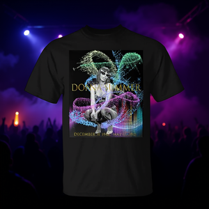 T-shirt Donna Summer noir, design commémoratif, vêtements hommage à la musique - Product Image 3