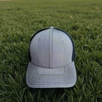 Gorra Trucker de Malla de Perfil Medio con Logotipo Personalizado al por Mayor, Gorra Estructurada de 6 Paneles con Cierre Ajustable, de Algodón Transpirable, para Marcas, Venta al por Mayor