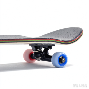 Roues de fingerboard Black Market 7.8x4.7mm bicolores en POM Polyuréthane haute vitesse pour skateboard à doigts, roulement à billes complet de remplacement - Product Image 4
