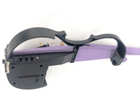 High Quality Professional Female Beginners Solid Wood Purple Electric Violin