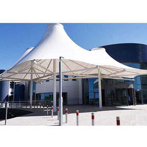 Toldo para Exteriores Impermeable de Membrana Tensada de PVDF PTFE para Paisajismo y Plantas de Fabricación - Product Image 3