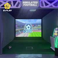 Simulateur de football/soccer interactif Eplay pour intérieur, console de luxe, projection AR, jeux VR pour utilisation dans les centres commerciaux