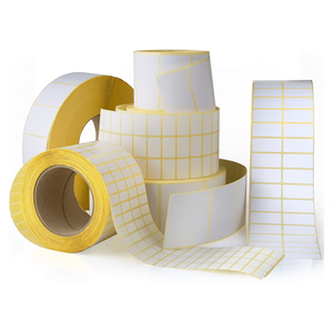 Rollo <span class=keywords><strong>de</strong></span> papel recubierto autoadhesivo, Material <span class=keywords><strong>de</strong></span> etiquetas térmicas Jumbo, rollos blancos - Product Image 1