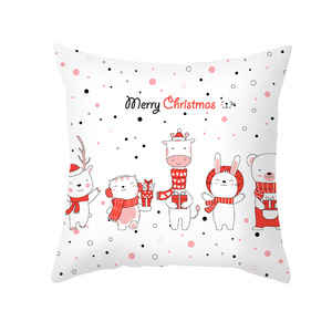 ปลอกหมอนลายสัตว์คริสต์มาส, ปลอกหมอนอิงลายหนังกลับ, ปลอกหมอนอิงโซฟา Wish Home, ของตกแต่งวันหยุดข้ามพรมแดน - Product Image 4