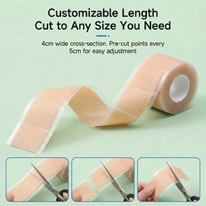 แผ่นซิลิโคนเจลปิดแผล ปี 2026 เทปปิด<span class=keywords><strong>แผล</strong></span>แบบไวต่อแรงกด ปิดแผล ป้องกันรอยขีดข่วน แผ่นปิดแผลสำหรับเล่นกีฬา ผ้าเนื้อยืด สีผิว - Product Image 3
