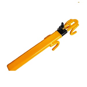 ตัวล็อคพวงมาลัยรถยนต์อเนกประสงค์ สีเหลือง ทำจากเหล็กชุบแข็ง - Product Image 1