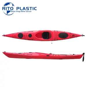 14.3ft wholesale high quality best greece eagle touring professional 1 person sit inside china advanced sport ocean sea kayak