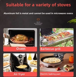 ฟอยล์อะลูมิเนียมยี่ห้อ <span class=keywords><strong>AIBO</strong></span> ขนาด 9 ไมครอน ขายดี สวยงาม สะดวก ใช้งานง่าย เป็นมิตรกับสิ่งแวดล้อม เกรดสำหรับอาหาร ลายนูน - Product Image 3