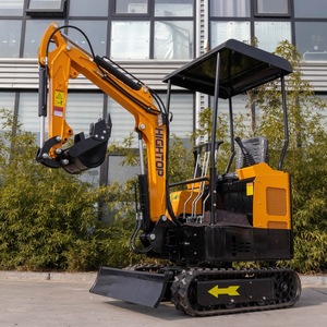 Exportation vers la Russie : Mini-excavatrice sur chenilles tout-terrain de 1,5 tonne pour vergers, cours et remise en état des terrains, avec crochet de levage - Product Image 6