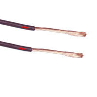 Cable de Remolque de un Solo Conductor con Revestimiento de PVC, Calibre 10, 12, 14 AWG GPT, Cables Automotrices con Código de Color