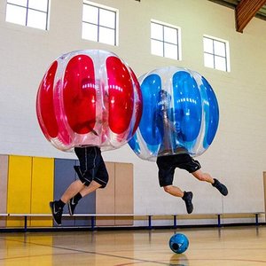 China 1M/1.2M/1.5M Kids Adult Menselijk Klopper Opblaasbare Bubble Voetbal Pvc <span class=keywords><strong>Zorb</strong></span> Bal opblaasbare Bumper Bal Te Koop