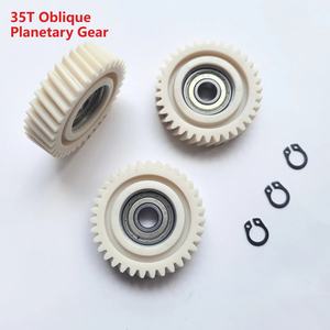 Engranaje de Nylon con Rodamiento 608 para Motor de Bicicleta Eléctrica 35T 47.5*13mm, 36T 37.5*12mm, 36T 47.5mm, 36T 38mm, para Motores de 500W, 750W, 1000W - Product Image 2